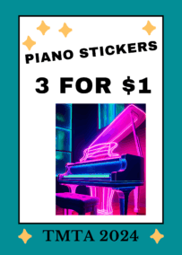 Piano Stickers