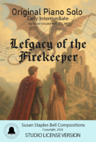 Legacy of the Firekeeper, Piano Solo. Early Intermediate - Intermediate
